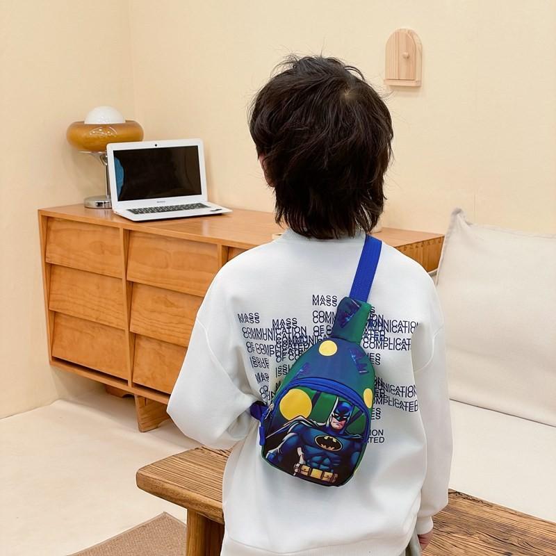 Avengers Superhero Printed Crossbody Bag Kids Cartoon Outdoor Casual Gift