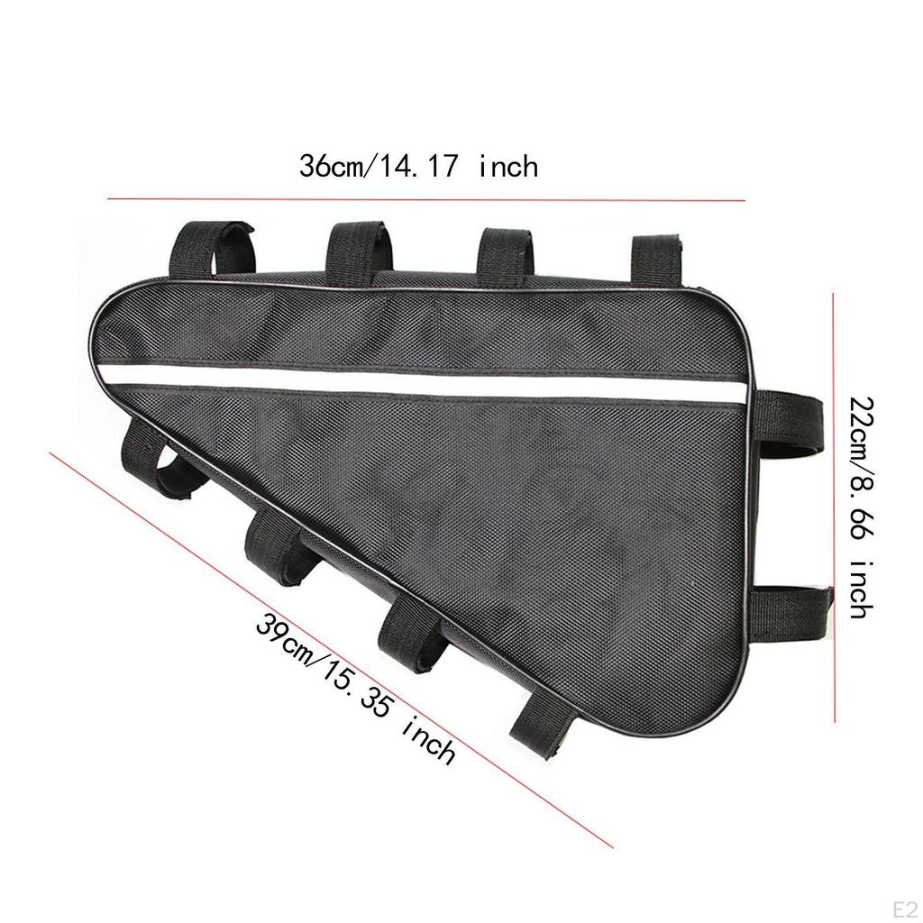 Сумка для хранения рамы велосипеда, велосипедный треугольный верхний трубчатый задний портативный инструмент для ремонта, чемодан для велоспорта