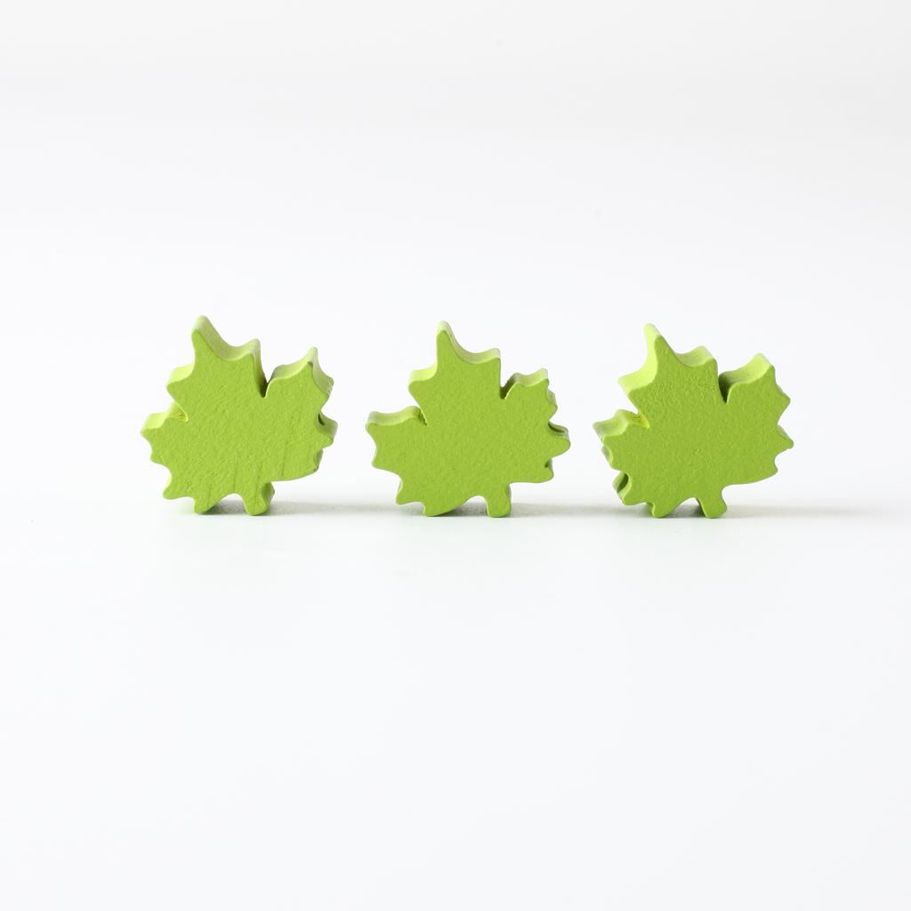 Принадлежности для домашней вечеринки Кленовые листья Изготовление украшений Украшение дома Деревянные бусины DIY Аксессуары День благодарения Рассыпные бусины Деревянные бусины