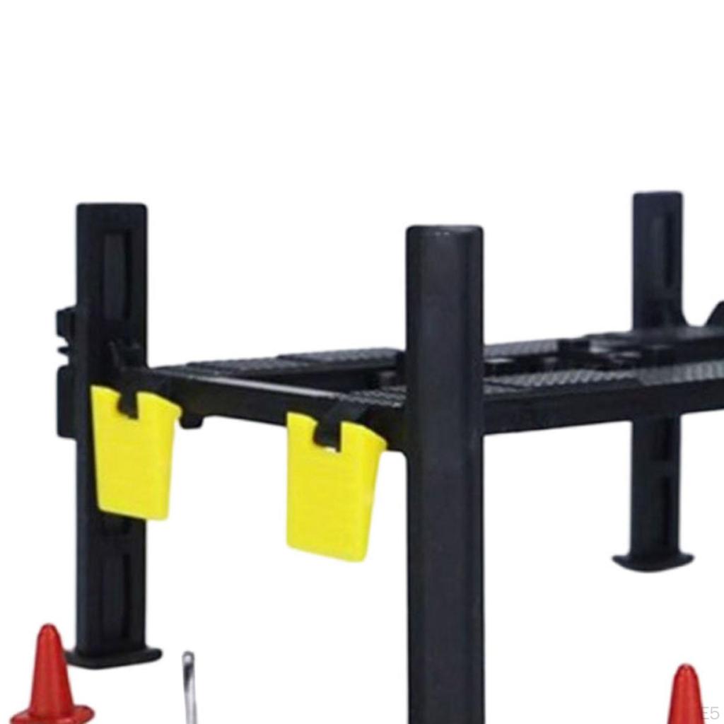 Набор гаражного подъемника 1/64 Модель Симуляция Коллекционный Классическая Миниатюрная Скульптура Машинки Игрушки для Мастерской