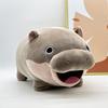 Moo Deng Hippo Plush Toys Cute Cartoon Girl Holiday Gifts Throw Dolls Pillow
