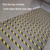 Deli Yellow Black Hazard Warning Tape