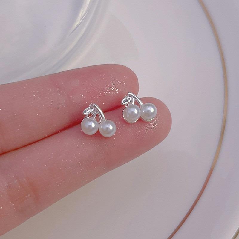 Иглы для ушей из стерлингового серебра S925, новые темпераментные простые и маленькие серьги-пусеты, женские серьги, серьги для пирсинга ушей, серьги, предотвращающие блокировку, ювелирные изделия