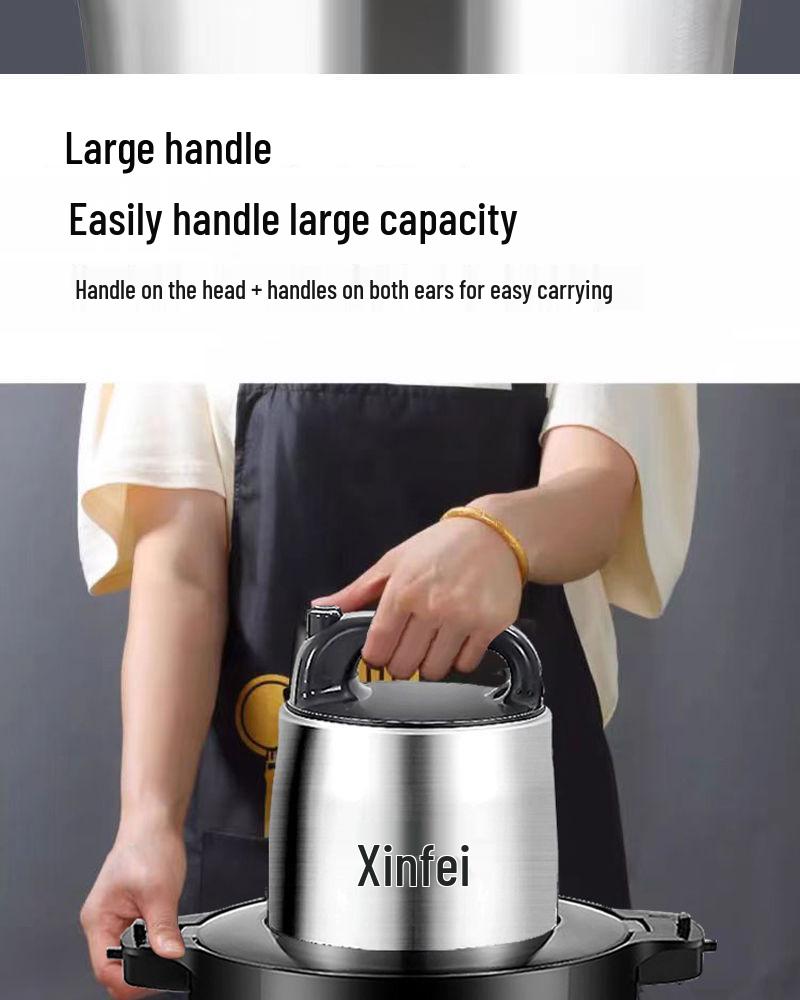 Электрическая мясорубка и многофункциональный миксер из нержавеющей стали высокой мощности для домашнего и коммерческого использования