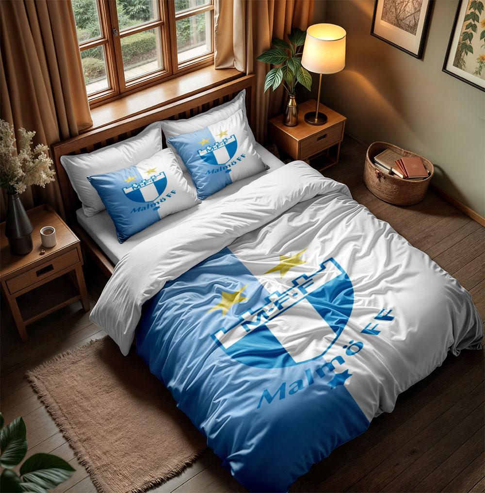 Djurgården Duvet Cover Set Without Sheet King Queen Double Full Twin Single Size Bed Linen Set