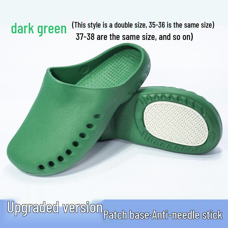 Хирургические Нескользящие Рабочие Шлепанцы EVA с Закрытым Носком для Мужчин и Женщин