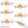 New 230Ah 280Ah Battery Cells Connector 2mm M6 Posts Straps Copper Connecter Copper Bar