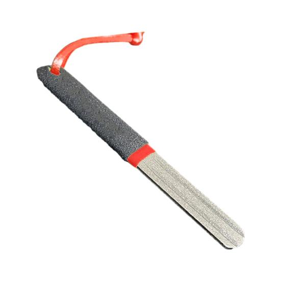 Fishing Whetstone Double Sided Fishing Hook Sharpener Fishhook Sharpening Grinding Stone Diamond-Material File Cutter Sharpening Tool Accessories