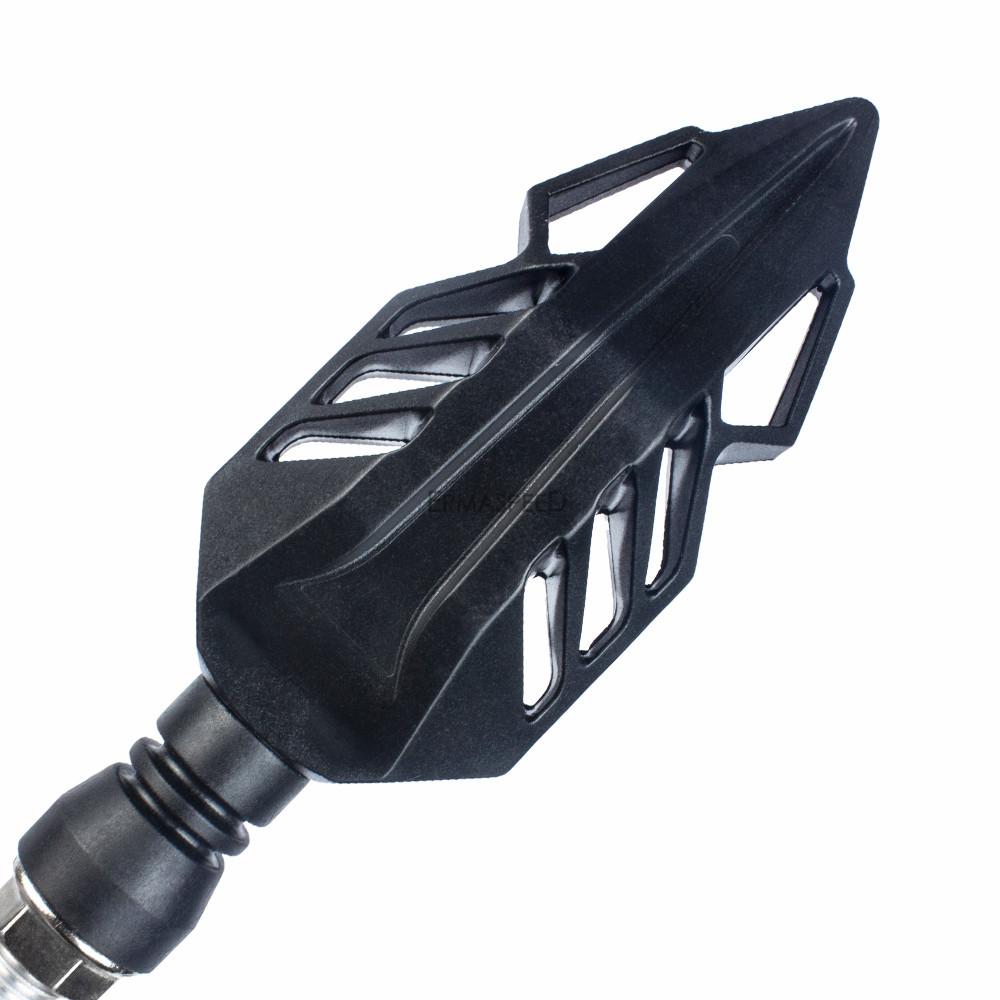 4 шт./компл. мотоциклетный светодиодный указатель поворота, последовательная индикаторная лампа проточной воды, мигалка, янтарный ходовой фонарь