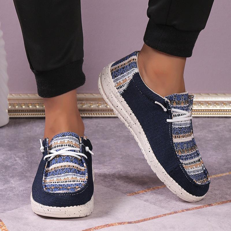 Большой размер парусиновые лоферы Мужские в западном стиле повседневные мужские туфли Тканевые туфли Мужские лоферы точечная партия