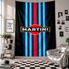 Wall TapestryMartini Racing Art Hanging Cloth Decorative Background Cover for Room Decoration