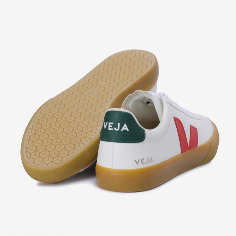 Veja Wide Unisex Leather Sneakers Campo Svju241cp05 497