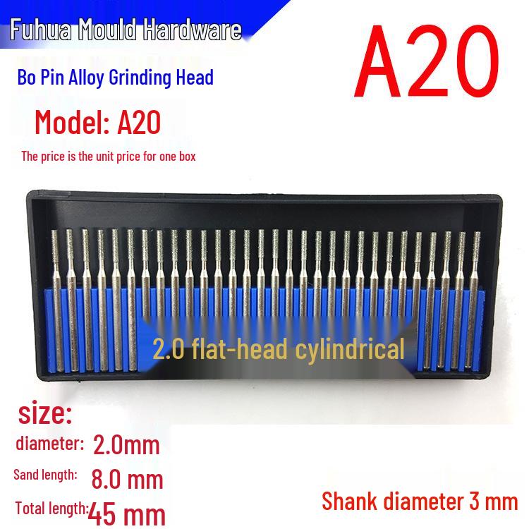 Алмазный сплав 3мм хвостовик шлифовальная и ремонтная головка - форма капли воды для формовки, резьбы по нефриту и удаления заусенцев.