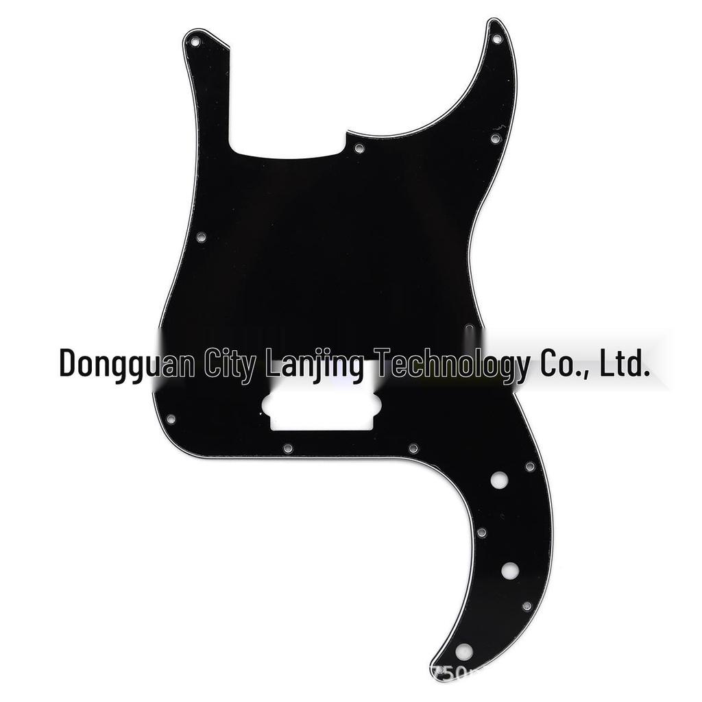 PB Bass Pickguard 13-Hole Front Cover Plate for Electric Bass - Protective Instrument Accessory