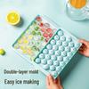 33-Grid DIY Ice Ball Maker - Creative Spherical Ice Cube Mold and Storage Box for Convenient Home Use