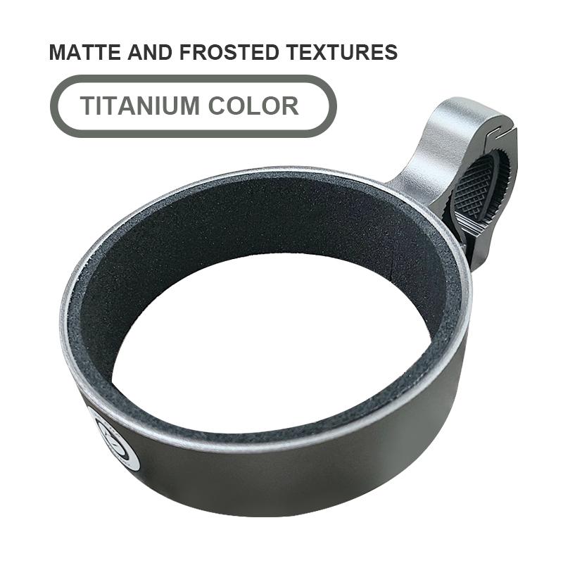 PCycling Велосипедный держатель для кофейной чашки/Держатель для чашки молочного чая/Алюминиевый держатель для бутылки с водой/Держатель для пива с матовым покрытием