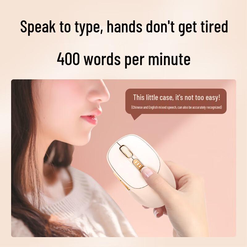 Xinke AI Smart Voice Ergonomic Tri-Mode Wireless Mouse