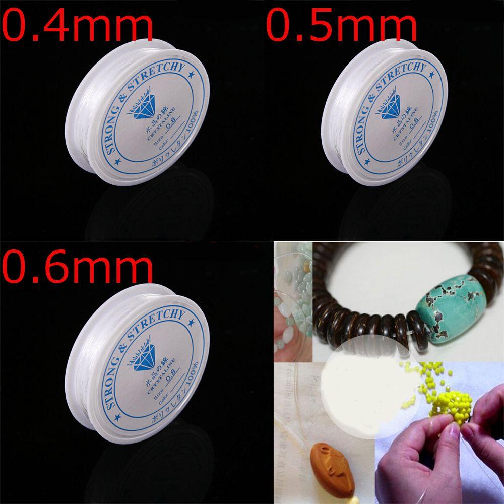 Bracelet Necklace DIY Elastic Beading Cord String Thread Crystal