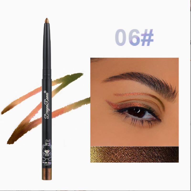 Color Eyeliner Gel Pen Ultra-fine Eyeliner Waterproof, Oil-proof, Non-smudge-proof, Long-lasting Eyeliner Color-changing Eyeliner Eyeshadow Stick