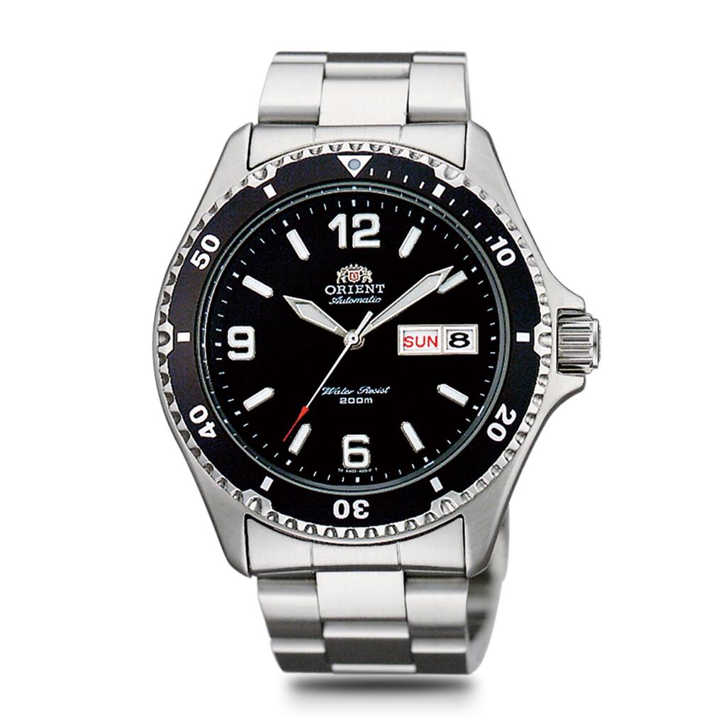Orient Mako Automatic Men's Dive Watch - Black Mechanical - Japanese Quality - SAA02001B3