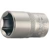 TRUSCO Hexagonal 27mm 10 Pieces T4-27S Socket, 12.7mm Drive, Width, (Case Sold)