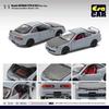 EraCar Scale Honda Integra DC2 HONDA INTEGRA DC2 Blue Gray Doors First Press Limited Edition 1/64 #ERA11BG TYPE-R (Hood & Openable)