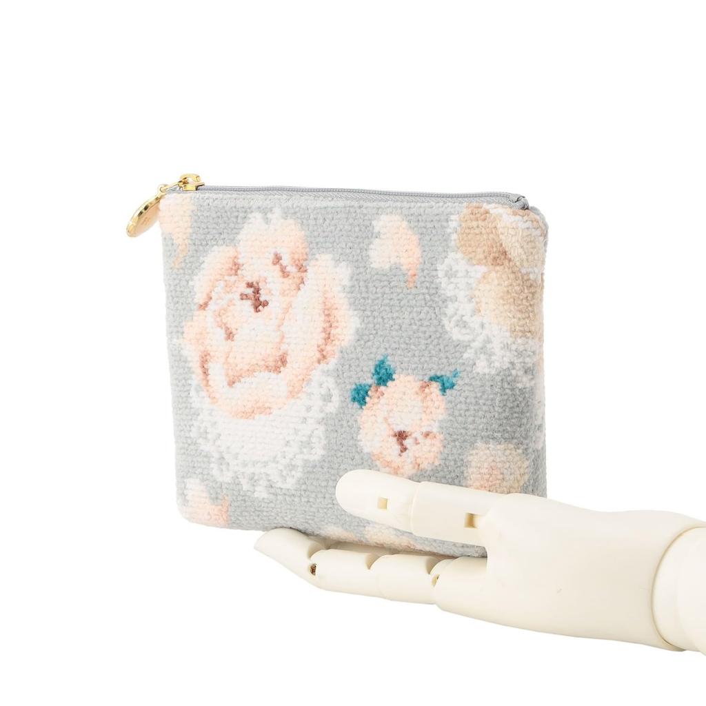 Косметичка Holy Peony Gray [Feiler] в форме лодочки [1I1325121165110] HOY-251165 Женская