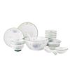 BURNEL Blue Porcelain Dinnerware Set