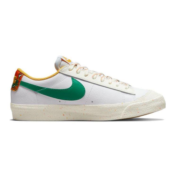 Nike Детские кроссовки Blazer Low 77 GS Summer Fruits Белый малахитовый парус DQ5088-131