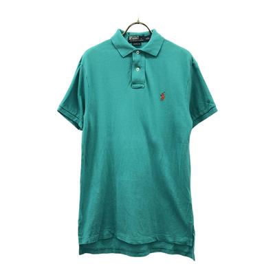 Поло от Ralph Lauren CUSTOM FIT Вышивка логотипа Футболка-поло с коротким рукавом Мужская Б/У