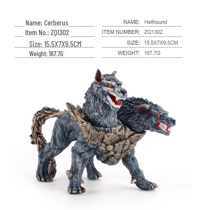 Игрушечная модель дракона Warcraft: Огненный камень и каменный дракон, подвижная челюсть, украшение в виде динозавра