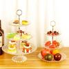 Creative 3 Layer Fruit Plate Living Room Cake Rack Home Wedding Decor