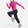 Nike Спортивная футболка с длинным рукавом и вышивкой 'Trail Letter' для женщин, топ, розово-красный FB7637-615