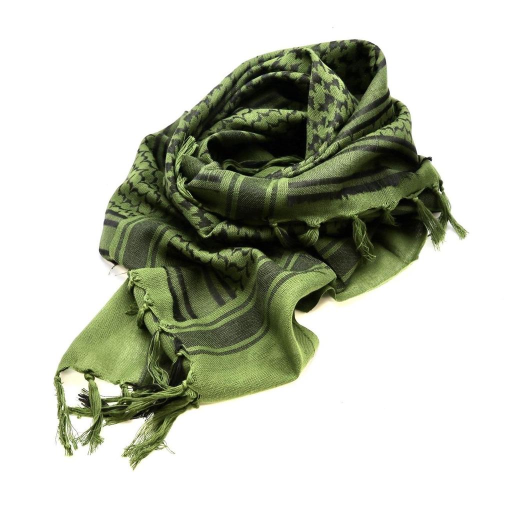Cotton Camouflage Net Scarf Polyester