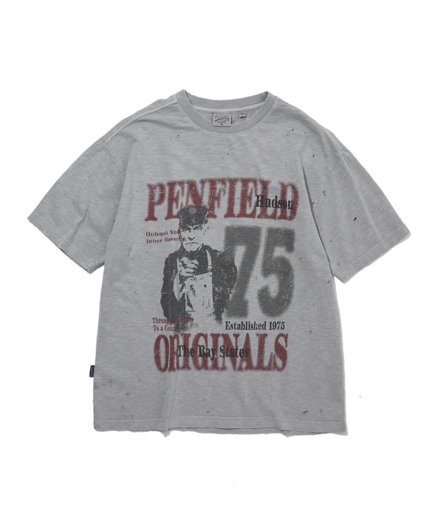 PENFIELD Старый архив Футболка Серая_Fs2Kt83U