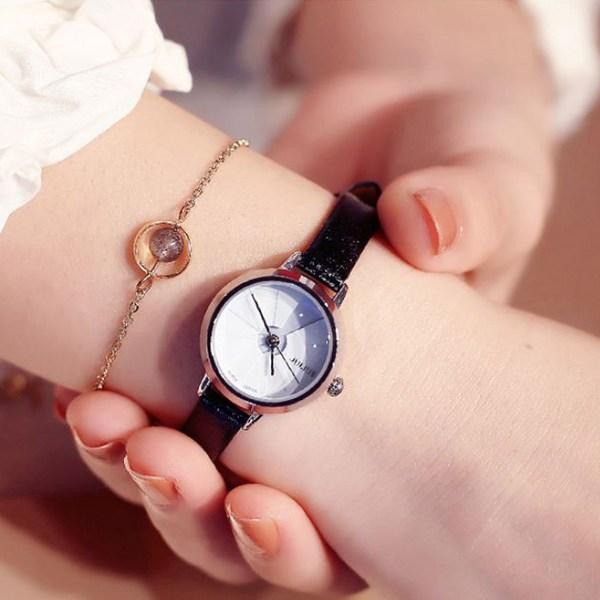 Julius Women's Metal Leather Watch JA-979