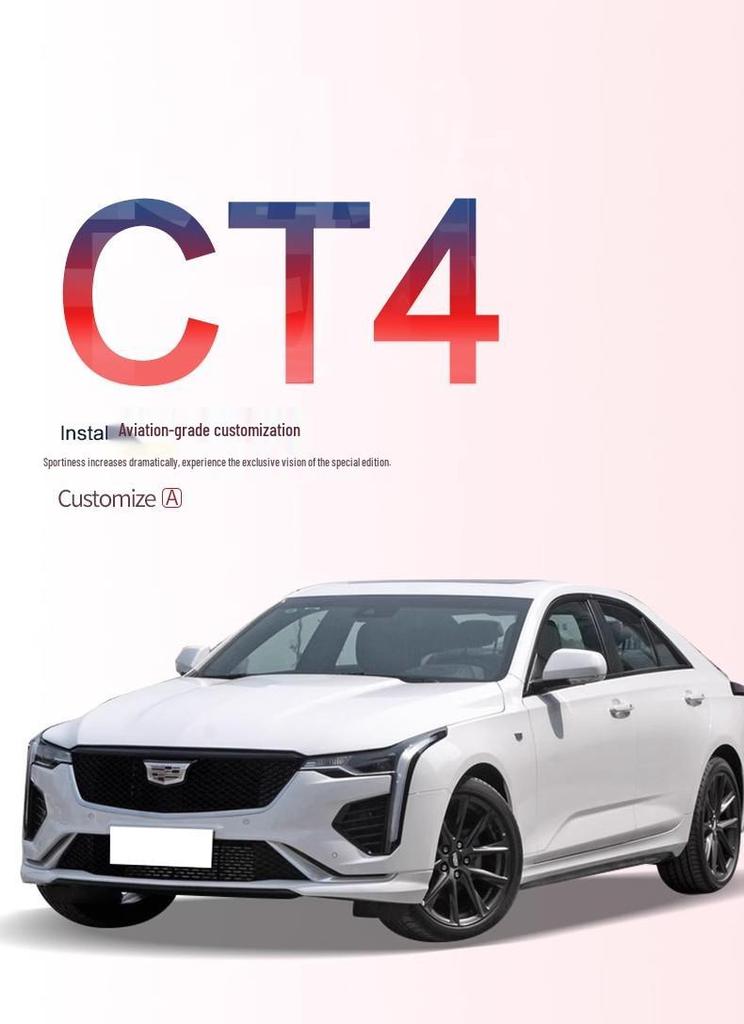 Водонепроницаемый коврик в багажник Cadillac CT4, аксессуар для интерьера из ТПЭ
