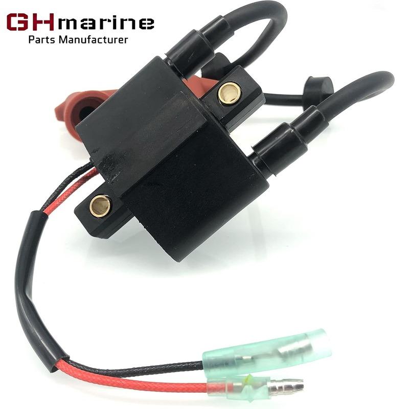 Ignition Coil For Yamaha 6HP 8HP 9.9HP 15HP 20HP 2/4-Stroke 65W-85570-01 680-85570 689-85570-21 6E7-85570-10 6F5-85570 6G8-85570
