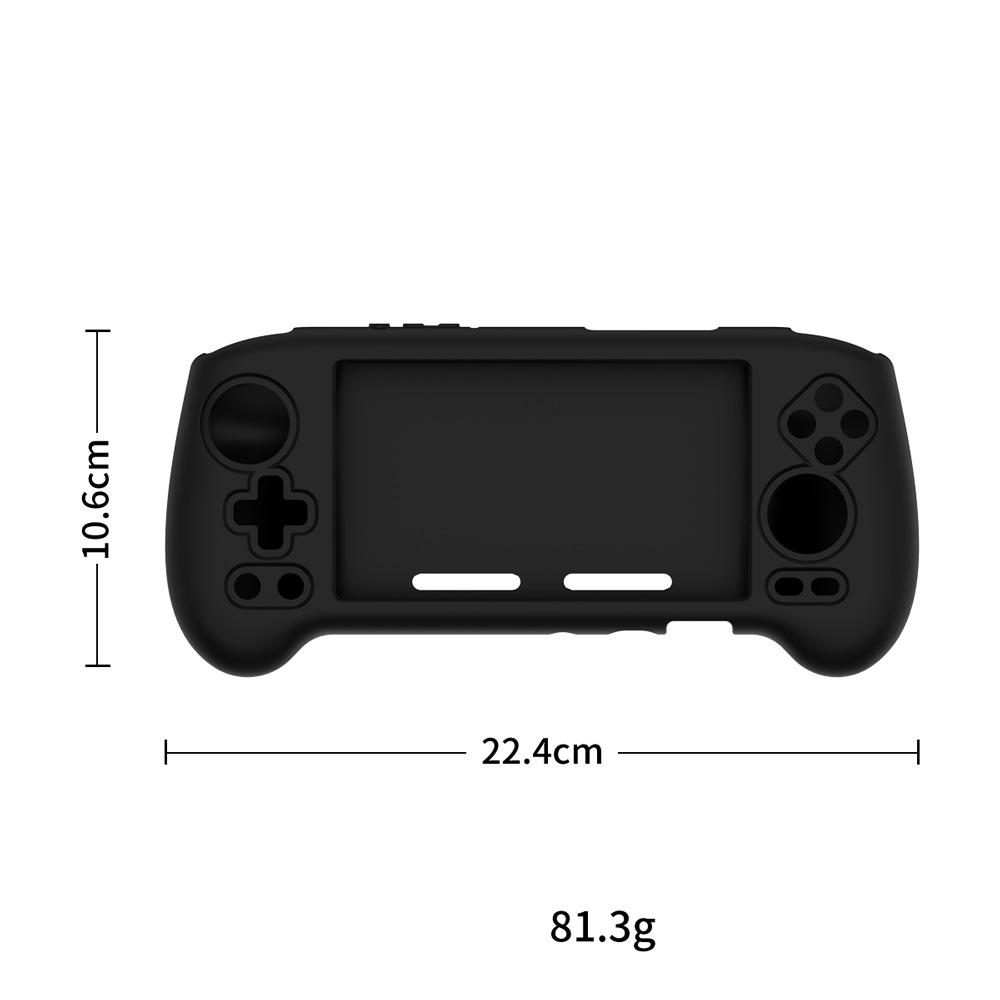 Мягкий силиконовый защитный чехол для игровой консоли ANBERNIC RG556 Чехол-рукав для защиты от падений Простой однотонный чехол