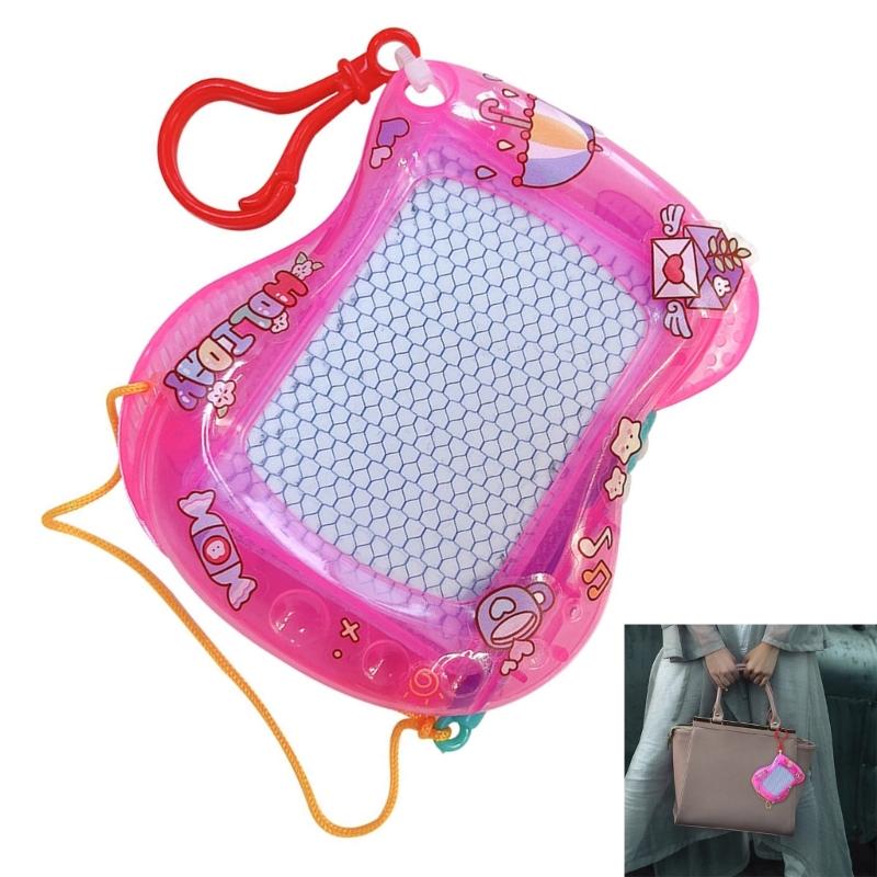 Многоразовые блокноты для рисования Магнитная планшетка для рисования Портативный брелок Набор художественных досок Магнитная художественная доска Идеально для детей в путешествии