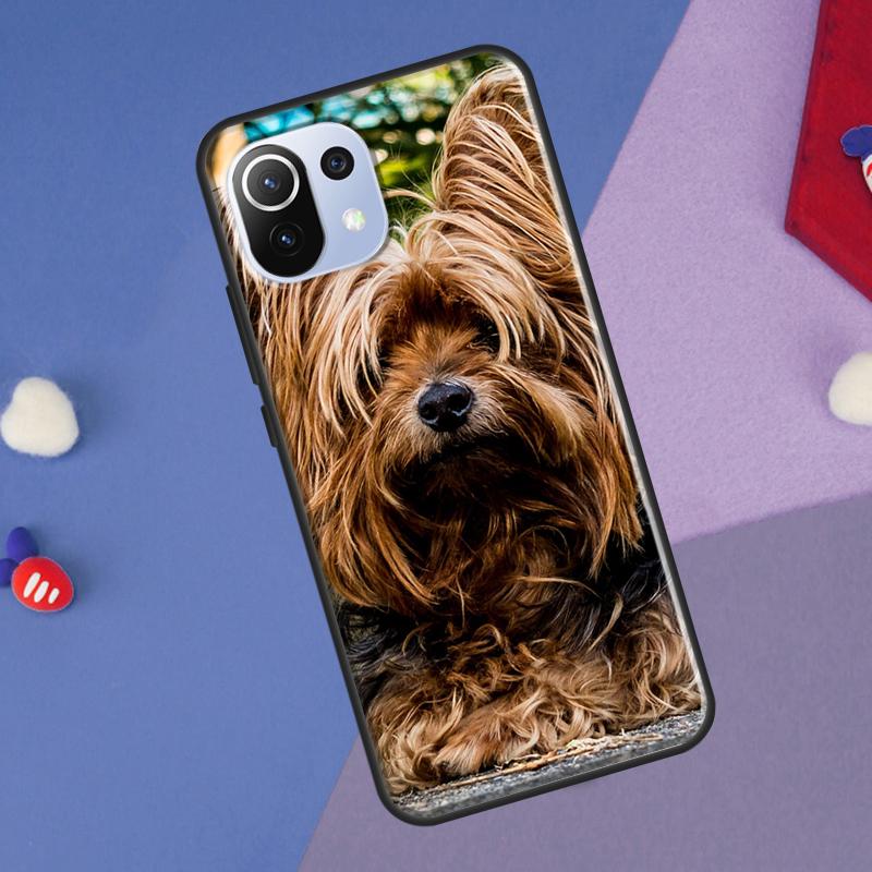 Чехол для телефона Xiaomi 13 14 Ultra 11T 12T 13T 14T Pro POCO X7 Pro X3 X5 F3 F5 F6 M6 X6 Pro с рисунком Йоркширского терьера