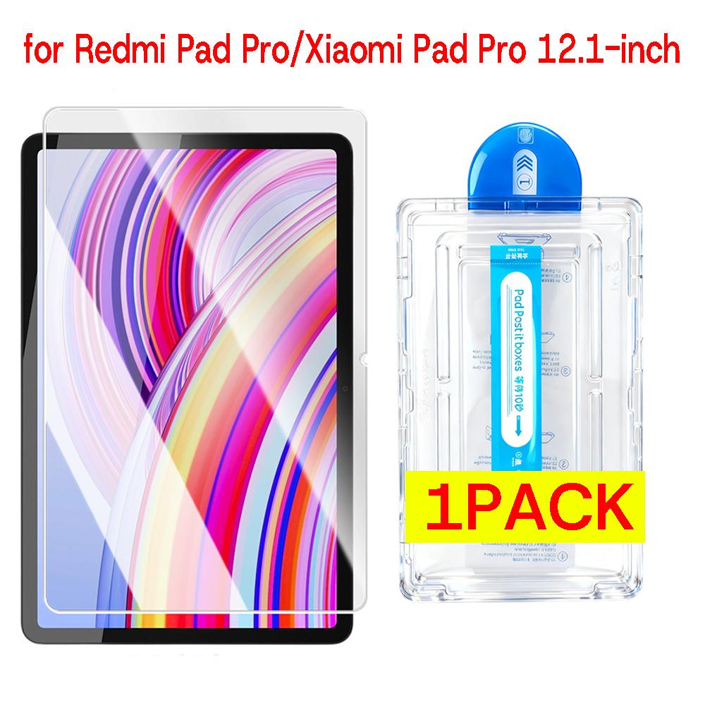Легкая установка Закаленное стекло для Redmi Pad SE 11 8,7 дюйма Xiaomi/Redmi Pad Pro 12,1 дюйма Безпылевые защитные пленки для экрана