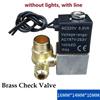 Oil-free Solenoid Valve -10 To 80 °C 2 Way Normally Closed Air Brass
