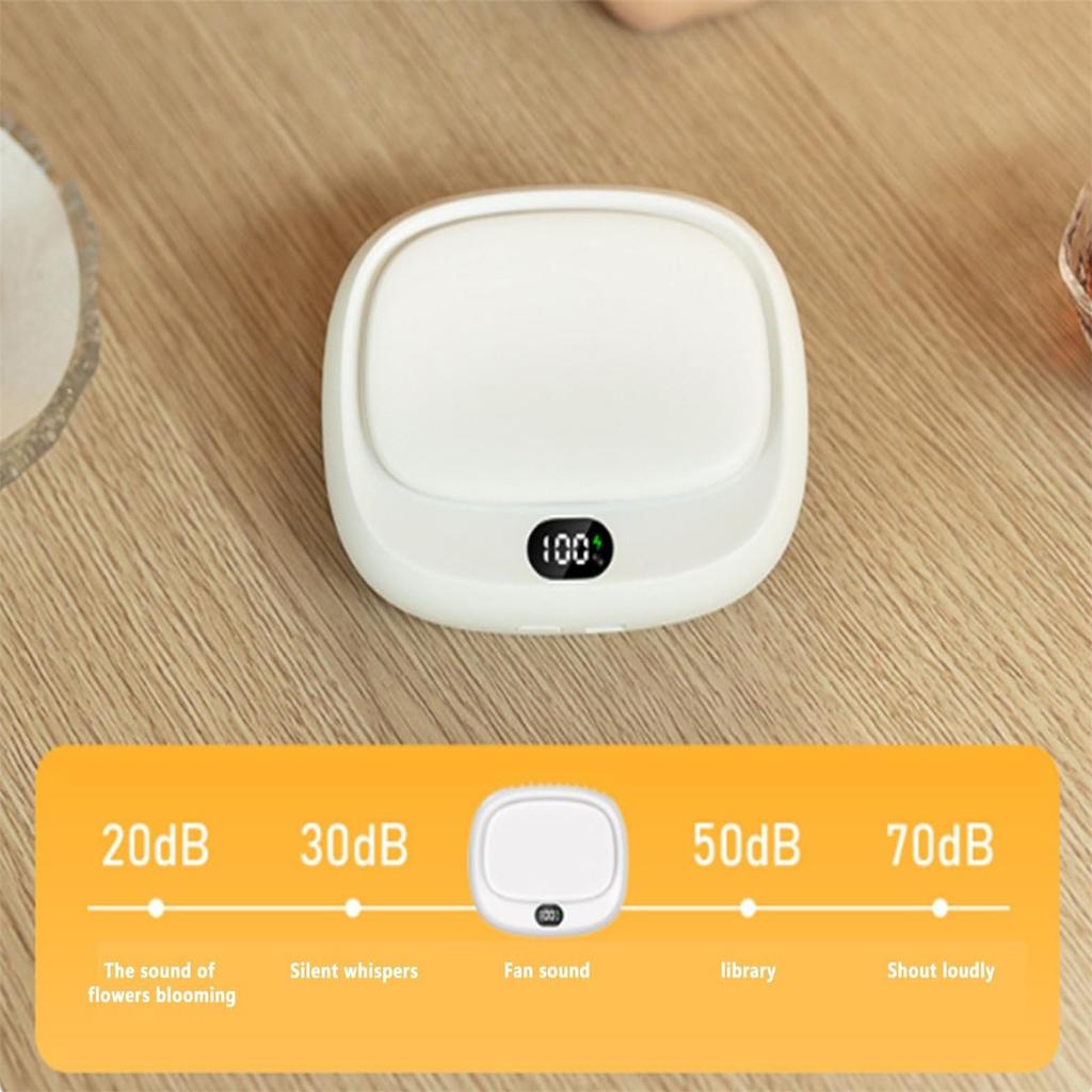 Портативный вентилятор, 5 скоростей, регулируемый поясной вентилятор, USB-вентилятор, тихий маленький персональный вентилятор для дома, путешествий на открытом воздухе