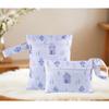 Ins Style Digital Print PUL Waterproof Storage Bag Set Diaper Stroller Hanging Travel Daily Organization