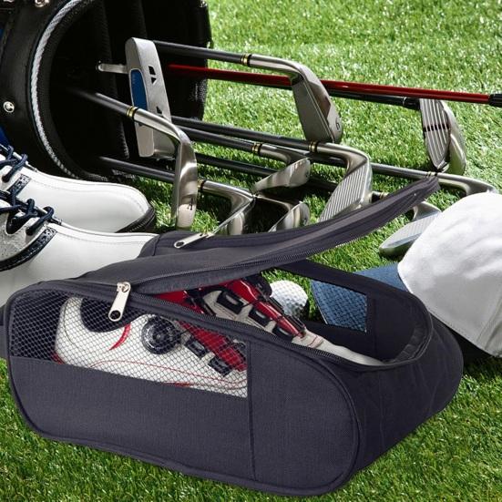 Golf Shoe Bag Zippered Outdoor Shoe Carrier Bags Travel Sports Shoe Carrier Tote Bags Golf Accessories for Men And Women