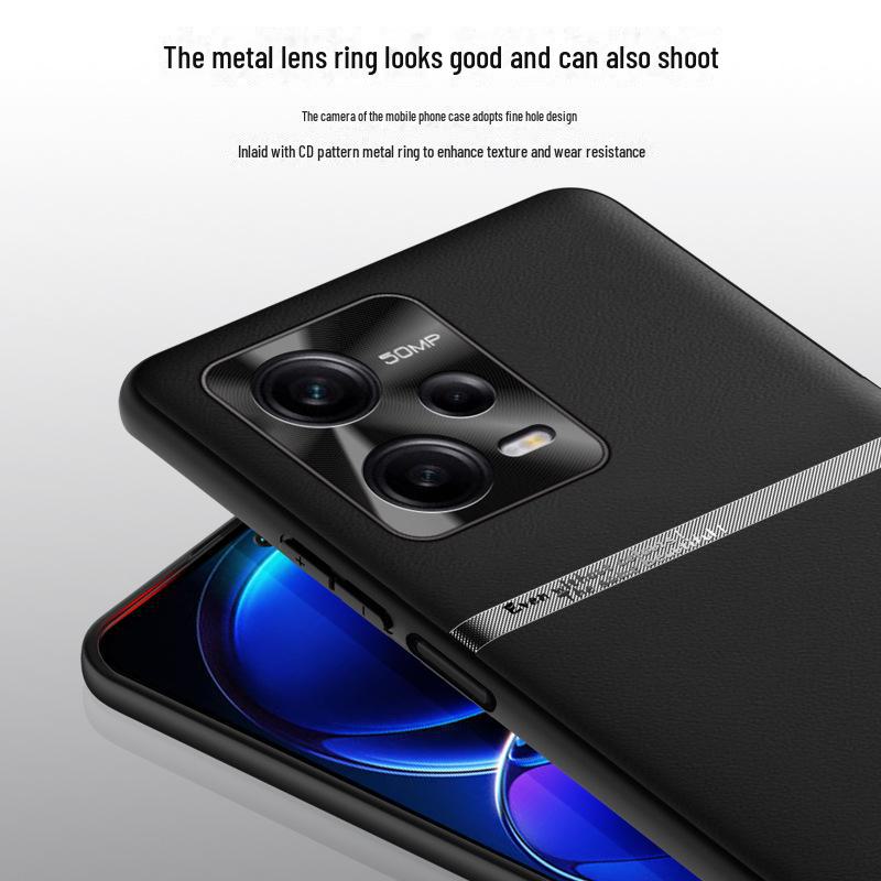 Чехол Redmi Note 12 Pro Liquid Leather Anti-Fall