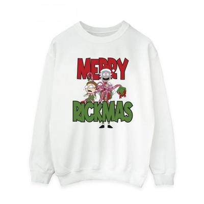Женская/женская толстовка Merry Rickmas