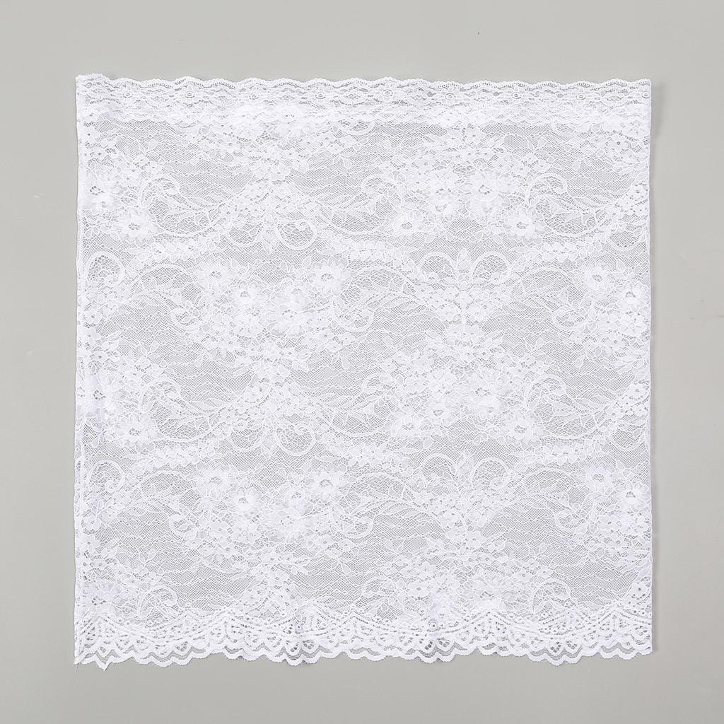 Белый Черный Женский Кружевной Кольцо Шарф Новый Однотонный Сквозной Шарфы Мягкий Женский Шаль Платок Свадебный Накидка Шали Корейский Стиль