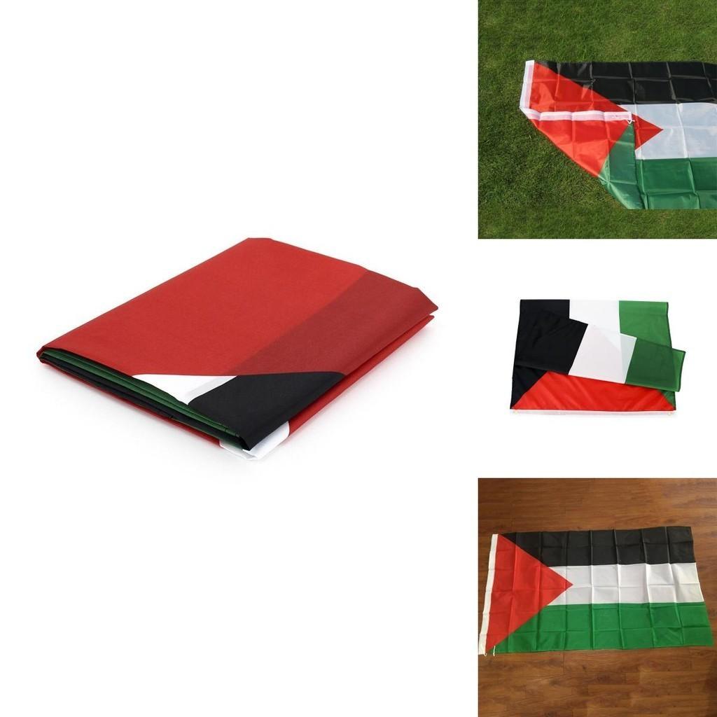 Palestine 150x90cm Flag Large Polyester Freedom Gaza Palestinian Festival Decor